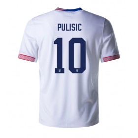 Förenta Staterna Christian Pulisic #10 Hemmakläder Copa America 2024 Kortärmad